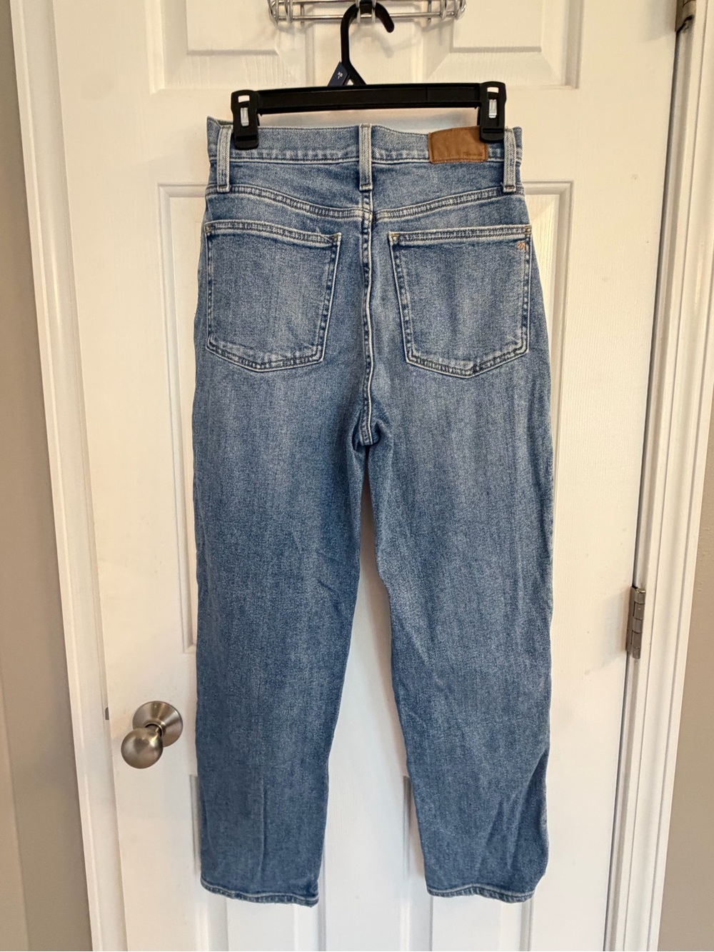 Madewell The Perfect Vintage Straight Crop Jeans Size 26 - Picture 3 of 9
